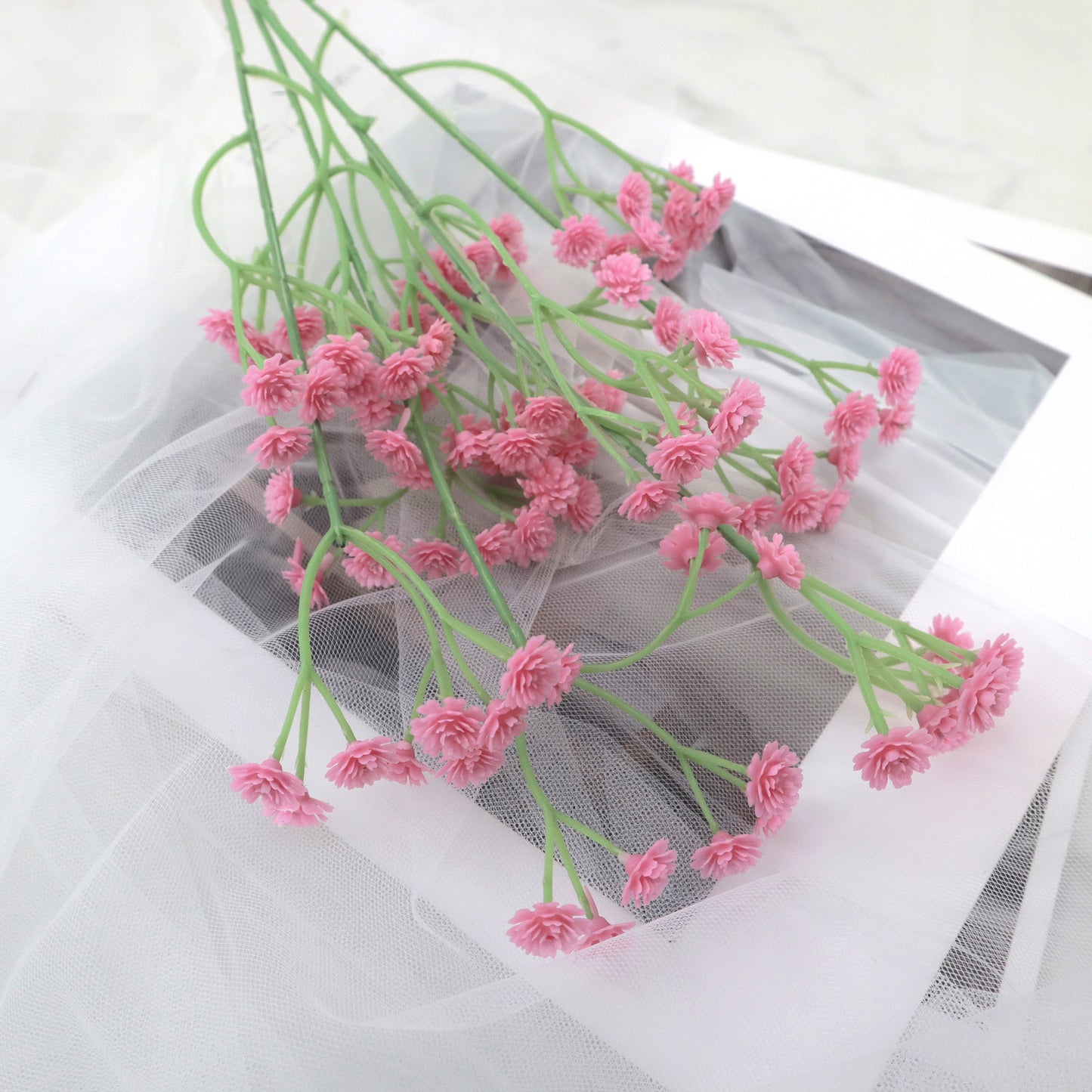 Artificial Baby's Breath Hot Pink