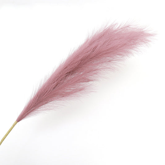 Artificial Pampas Grass Dark Mauve