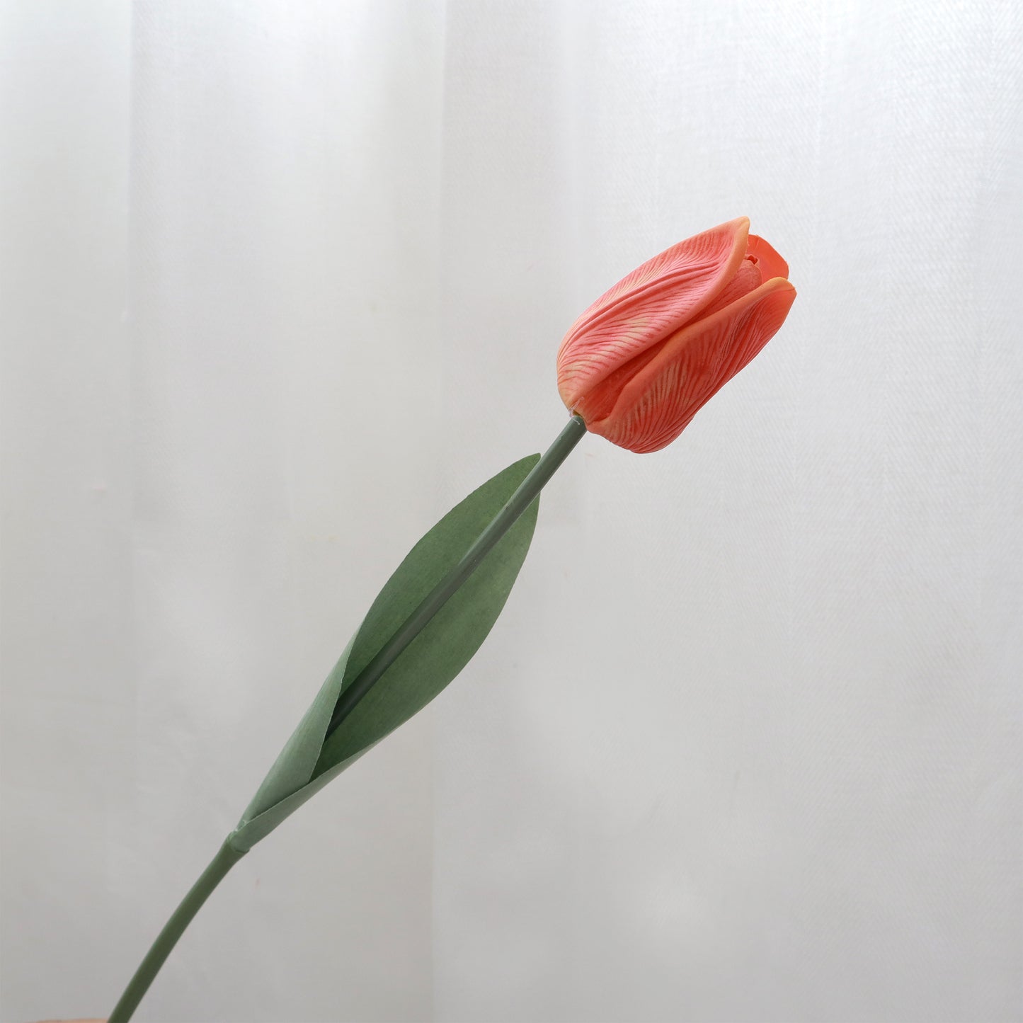 Merah Tulip Sentuhan Segar Buatan