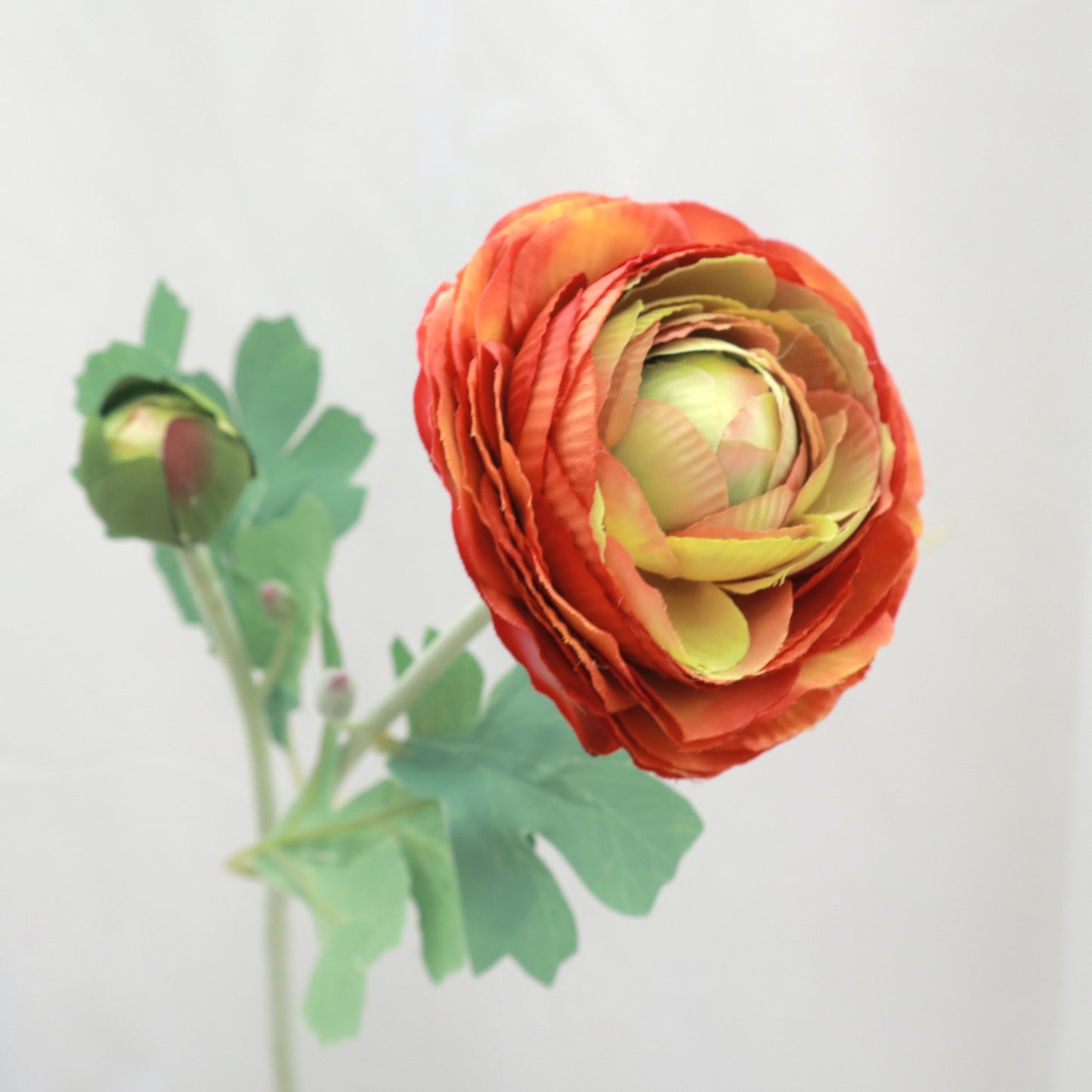 Artificial Silk Ranunculus Red