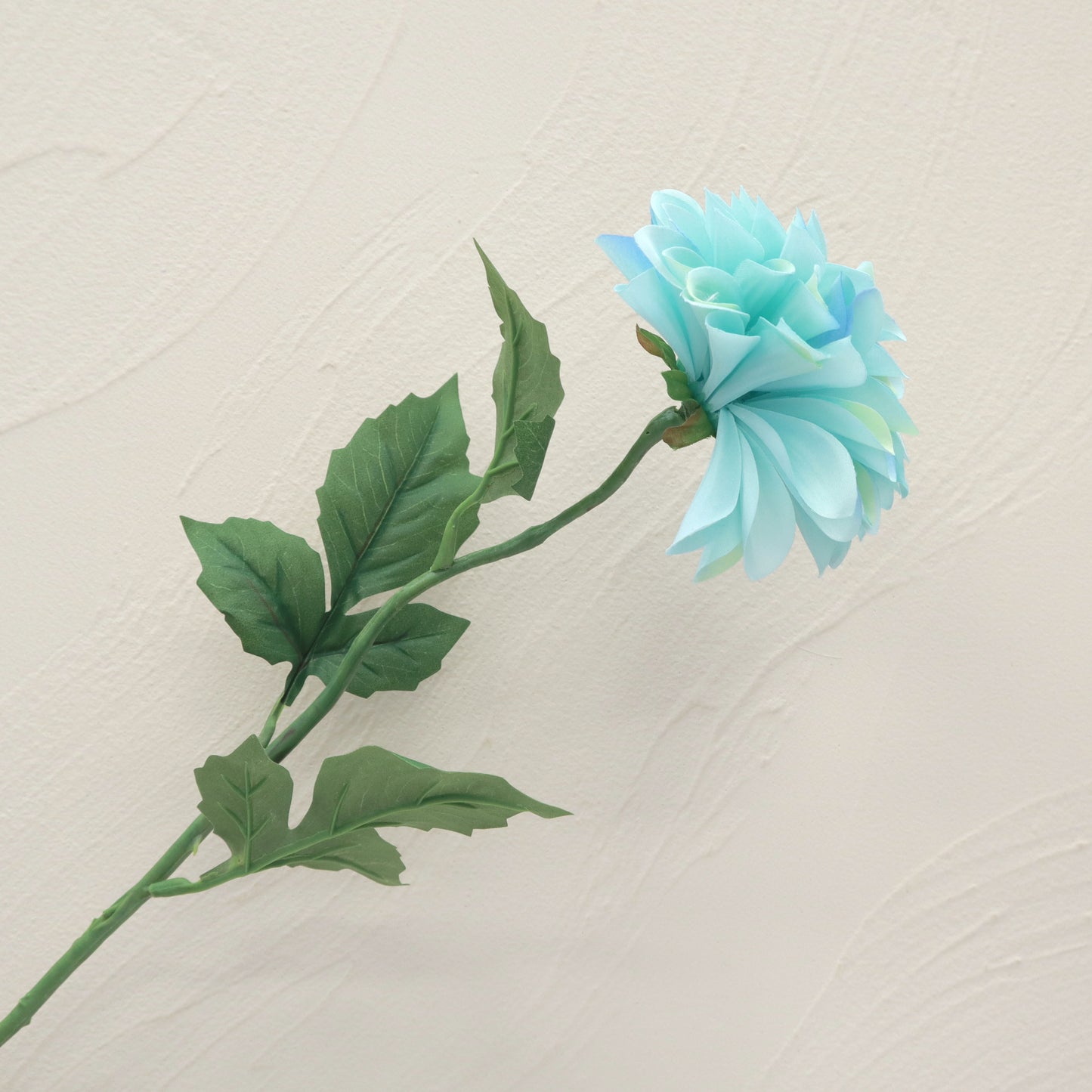 Artificial Silk Dahlia Turquoise