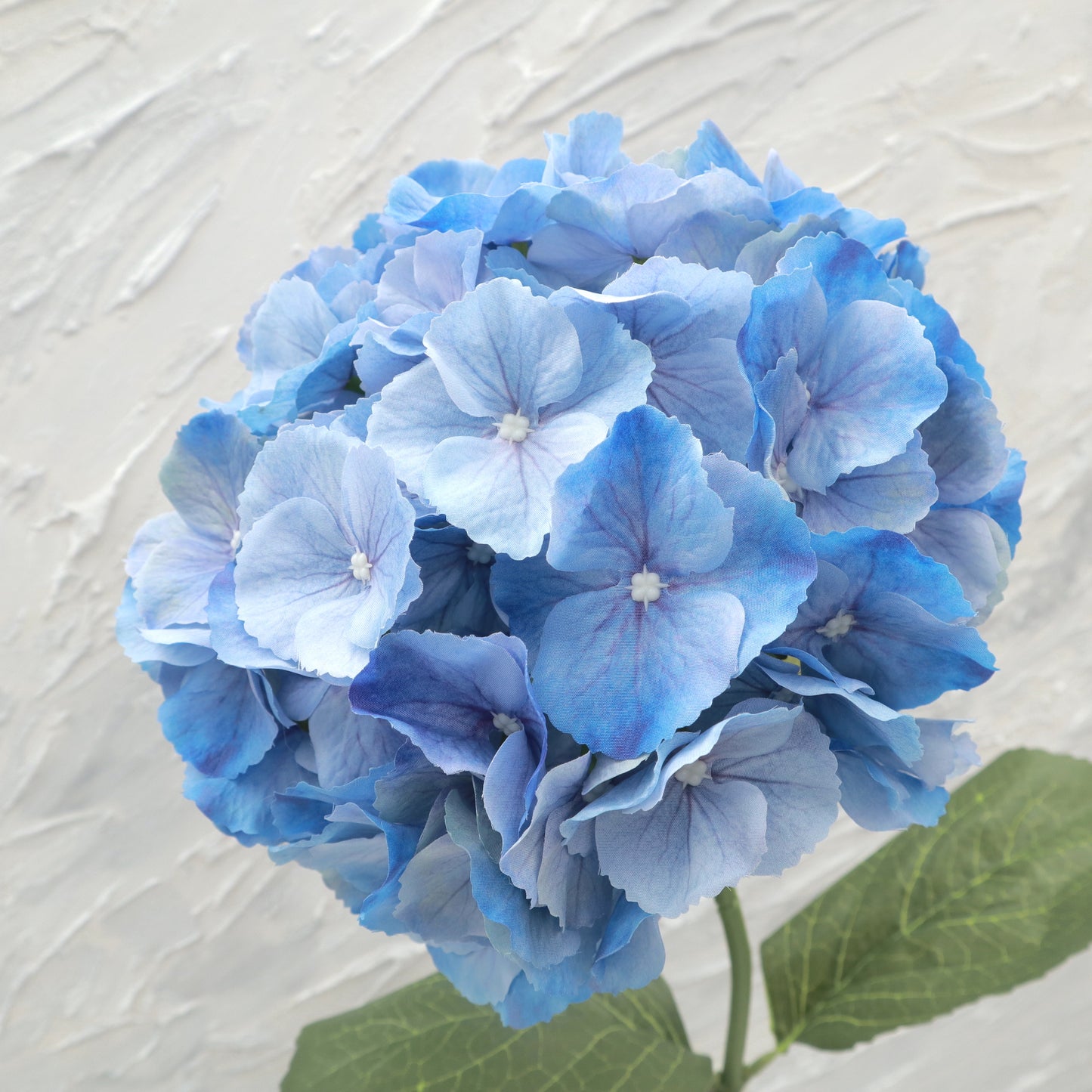 Silk Artificial Hydrangea Bigleaf Blue