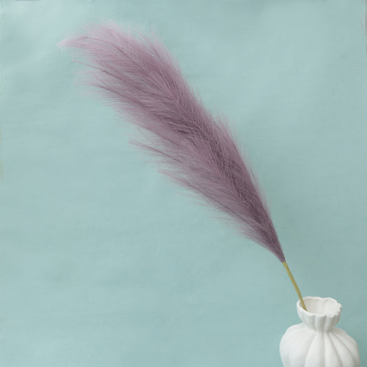 Artificial Pampas Grass Lavender